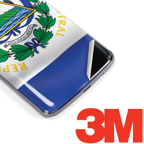 El Salvador Flag Moto E5 Plus Skin
